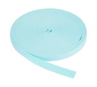 PATIKIL Cotton Twill Tape 3/8 Inch 25 Yards Cotton Ribbon Bias Binding Tape Herringbone Webbing Trim for Sewing Gift Wrapping Craft DIY Pastel Blue