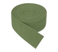 PATIKIL Cotton Twill Tape 4cm 9m Cotton Ribbon Bias Binding Tape Herringbone Webbing Trim for Sewing Gift Wrapping, Army Green