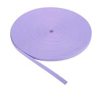 PATIKIL Cotton Twill Tape 6mm 23m Cotton Ribbon Bias Binding Tape Herringbone Webbing Trim for Sewing Gift Wrapping, Light Purple