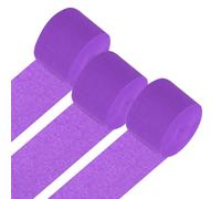 PATIKIL Crepe Paper Streamers, 3 Roll 246 Ft Party Decorations Streamers for Birthday Wedding Christmas Party Supplies, Lilac Purple (1.8Inch x 82Ft/Roll)