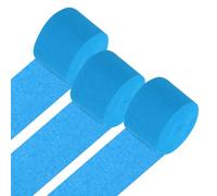 PATIKIL Crepe Paper Streamers, 3 Roll 246 Ft Party Decorations Streamers for Birthday Wedding Christmas Party Supplies, Sky Blue (1.8Inch x 82Ft/Roll)