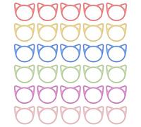PATIKIL Crochet Stitch Markers, 30Pcs Knitting Markers Needle Pin Cat Locking Stitch Marker for Sewing Crocheting DIY Craft, Multicolored