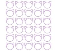 PATIKIL Crochet Stitch Markers, 30Pcs Knitting Markers Needle Pin Cat Locking Stitch Marker for Sewing Crocheting DIY Craft, Light Purple