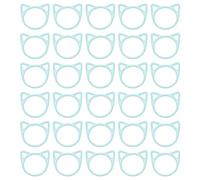 PATIKIL Crochet Stitch Markers, 30Pcs Knitting Markers Needle Pin Cat Locking Stitch Marker for Sewing Crocheting DIY Craft, Lake Blue