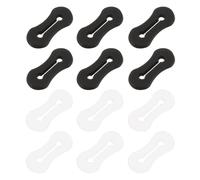 PATIKIL Cufflinks Adapters, Dress Shirts French Cuff Adapter Invisible Elastic Silicone Cuff Links Connecting Extension Buckle for Shirt Suit Cufflinks Accessories