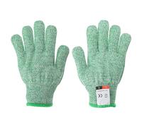 PATIKIL Cut Resistant Gloves, 1 Pair Level 5 Protection Anti Cutting Gloves Cut Proof Gloves for Kitchen Wood Carving Working, Large, Green