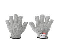 PATIKIL Cut Resistant Gloves,Level 5 Protection X-Small Cutting Gloves, Gray