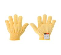 PATIKIL Cut Resistant Gloves,Level 5 Protection X-Small Cutting Gloves, Yellow