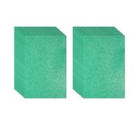 PATIKIL Dark Green Shiny EVA Glitter Foam Sheet 11 x 8 Inch 2mm Thick Sparkle EVA Glitter Felt for Crafts DIY Project, 20 Pcs