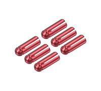 PATIKIL Dart Flight Protectors, Aluminum Alloy Dart Accessories Wing Savers for Steel & Plastic Flights - 6 Pack (Red)