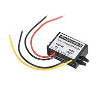 PATIKIL DC 12V 24V to DC 5V 8A 40W Power Converter Regulator Plastic Shell for LED Solar System