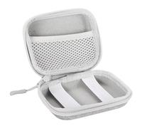 PATIKIL Digital Camera Carrying Case, EVA Small Protective Case Carrying Bag for Digital Camera 4.72" x 3.54" Camera Storage Bag for SD Card Cable, Grey