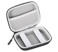 PATIKIL Digital Camera Carrying Case, EVA Small Protective Case Carrying Bag for Digital Camera 4.72" x 3.54" Camera Storage Bag for SD Card Cable, Black