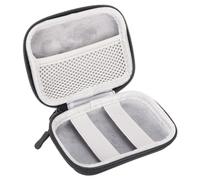 PATIKIL Digital Camera Case, Black, 4.72" x 3.54" x 1.57" (L*W*H), Camera Storage Bag with Elastic Band and Mesh Pockets