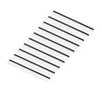 PATIKIL DIP Pin Header Single Row 40P 15mm Length Copper Plated for PCB Pack of 10