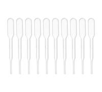 PATIKIL Disposable Transfer Pipettes, 100pcs 0.2ml LDPE Polyethylene Plastic Pipette for Transfer Liquid for Lab, Chemistry, Clear