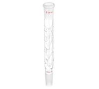 PATIKIL Distillation Adapter, 24/40 Borosilicate Glass Fractionation-Column Part for Laboratory Equipment Distillation Supply, 1 Pcs, 23.5mm / 0.93"