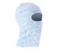 PATIKIL Distressed Balaclava Ski Mask, Balaclava Camo Knitted Face Mask Windproof Full Face Cover for Women Men Outdoor Sports, Sky Blue