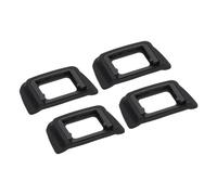 PATIKIL DK-20 Viewfinder Eyepiece Eyecup, 4 Pack Camera Eyecup Eye Cup Protector Replacement Accessories for Nikon Block Flare and Sunlight Scratch Resistance Protection, Black