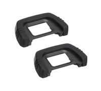 PATIKIL DK-21 Viewfinder Eyepiece Eyecup, 2 Pack Camera Eyecup Eye Cup Protector Replacement Accessories for Nikon Block Flare and Sunlight Scratch Resistance Protection, Black