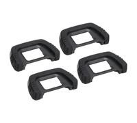 PATIKIL DK-21 Viewfinder Eyepiece Eyecup, 4 Pack Camera Eyecup Eye Cup Protector Replacement Accessories for Nikon Block Flare and Sunlight Scratch Resistance Protection, Black