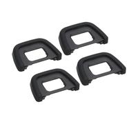 PATIKIL DK-23 Viewfinder Eyepiece Eyecup, 4 Pack Camera Eyecup Eye Cup Protector Replacement Accessories for Nikon Block Flare and Sunlight Scratch Resistance Protection, Black