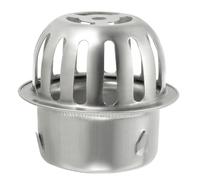 PATIKIL Dome Gutter Guard Filter, 304 Stainless Steel Downspout Strainer, Anti-Blocking Outdoor Gutter Cleaning Tool for Stops Leaves Debris, Fits 2.4-2.6 Inch