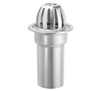 PATIKIL Dome Gutter Guard, Stainless Steel Downspout Strainer, Anti-Blocking Strainer Floor Line Gutter Cleaning Tool for Balcony Garden Patio, 3 Inch