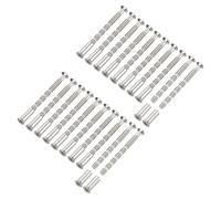 PATIKIL Door Handle Screws M5x60, 20 Set Cabinet Handle Break Away Screws for Drawer Pull with M5x17 Sleeve Slub Bolt for Door Lever Knob