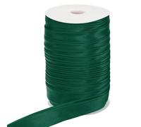 PATIKIL Double Fold Bias Tape, 1 Inch x 55 Yard Continuous Bias Binding Tape Satin Fabric for Sewing Quilting Seaming Hemming Piping Apparel Crafts, Dark Green