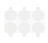 PATIKIL Double Sided Sticky Dot 20mm/0.79 inch, 300 Pcs Removable Clear Sticky Tack Round Putty for Balloon, Crafts, Art Festival Decoration(Tear Easily)