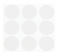 PATIKIL Double Sided Sticky Dot 20mm / 0.79 inch, 300 Pcs Removable Clear Sticky Tack Round Putty for Balloon, Crafts, Art Festival Decoration