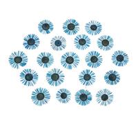 PATIKIL Dried Pressed Flower, 60 Pcs for Resin DIY Crafts Nail Art Cards Scrapbooking Jewelry Making Floral Decor Candle Decors, Blue