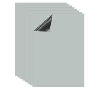 PATIKIL Dry Erase Board, A4 8 Pack Magnets Whiteboard Fridge Calendar to Do List Magnetic Board Office Supplies for Home Kitchen Refrigerator Desk Wall, Silver