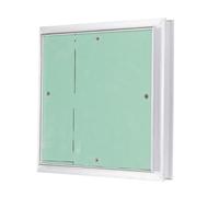 PATIKIL Drywall Access Panel 250mm x 250mm, Aluminum Frame Wall Hole Cover Plumbing Access Doors for Wall Ceiling, Green