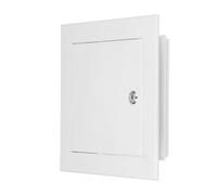 PATIKIL Drywall Access Panel 7x7 Inch, Frame Wall Hole Cover, White