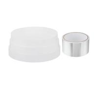 PATIKIL Duct Reducter, 7" to 8" PVC Air Ducting Adapter Ducting Reducer Increaser Cone for Bathroom Kitchen Inline Ventilation Systems, White