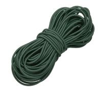 PATIKIL Elastic Bungee Cord, 3mm x 15m Heavy Duty Polyester Bungee Shock Cords Kayak Stretch String Rope for Kayak Strap Tarp Tie Boating Tent Camping DIY Craft, Ink Green