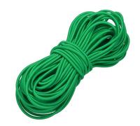 PATIKIL Elastic Bungee Cord, 3mm x 15m Heavy Duty Polyester Bungee Shock Cords Kayak Stretch String Rope for Kayak Strap Tarp Tie Boating Tent Camping DIY Craft, Grass Green