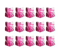 PATIKIL Extra Thick Standard Dart Flights, 15 Pack Durable Flights for Enhanced Performance, Thick Striped Pattern, Pink