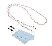 PATIKIL Eyeglass Chains for Women, Stylish Glasses Chain Sunglass Strap Glasses Beaded String Holder with Loops Ends for Reading Blue Light Glasses, Pink