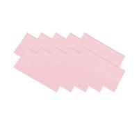 PATIKIL Eyeglass Microfiber Cleaning Cloth 7"x6", 10 Pack Glasses Cleaning Cloth Soft Wipe Screen Cloth for Camera Lens Eyeglasses Screens in Individual Vinyl Pouch, Pink