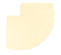 PATIKIL Fabric Iron-on Patches, 8Pcs 5x4 Inch Inside & Outside Strong Glue 100% Cotton Repair Patches Kit for Clothing Pants Mending and Decorating, Beige