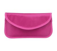PATIKIL Faraday Bags, 6.5 Inch Signal Blocking Key Pouch Anti-Theft Car Protection Cell Phone RFID GPS Shielding Wallet for Privacy Card Protection, Rose Red