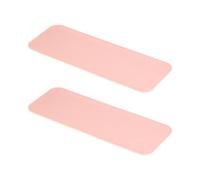 PATIKIL Felt Base Shaper 12x5 Inch, 2Pcs Bag Bottom Shaper Pad Purse Liner Board Insert Arc Corner for Handbags Tote Crossbody Bag Backpack, Pink