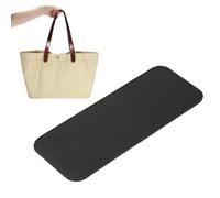 PATIKIL Felt Base Shaper 12x5 Inch, Bag Bottom Shaper Pad Purse Liner Board Insert Arc Corner for Handbags Tote Crossbody Bag Backpack, Black