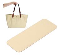 PATIKIL Felt Base Shaper 14x5 Inch, Bag Bottom Shaper Pad Purse Liner Board Insert Arc Corner for Handbags Tote Crossbody Bag Backpack, Light Beige