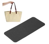PATIKIL Felt Base Shaper 15x7 Inch, Bag Bottom Shaper Pad Purse Liner Board Insert Arc Corner for Handbags Tote Crossbody Bag Backpack, Black