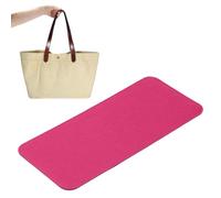 PATIKIL Felt Base Shaper 15x7 Inch, Bag Bottom Shaper Pad Purse Liner Board Insert Arc Corner for Handbags Tote Crossbody Bag Backpack, Fuchsia