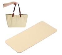 PATIKIL Felt Base Shaper 15x7 Inch, Bag Bottom Shaper Pad Purse Liner Board Insert Arc Corner for Handbags Tote Crossbody Bag Backpack, Light Beige